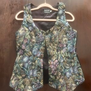 Floral Vintage Vest.